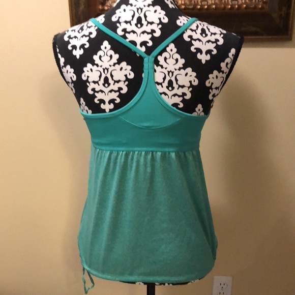 Champion racer back double layer bra area athletic tank top - Picture 5 of 11